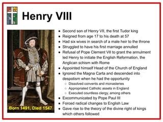 tudor despotism|Henry VIII's Act of Proclamations (Chapter 19) .